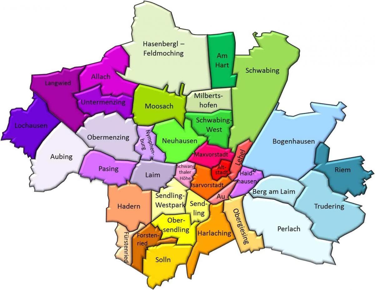 munic districtes mapa