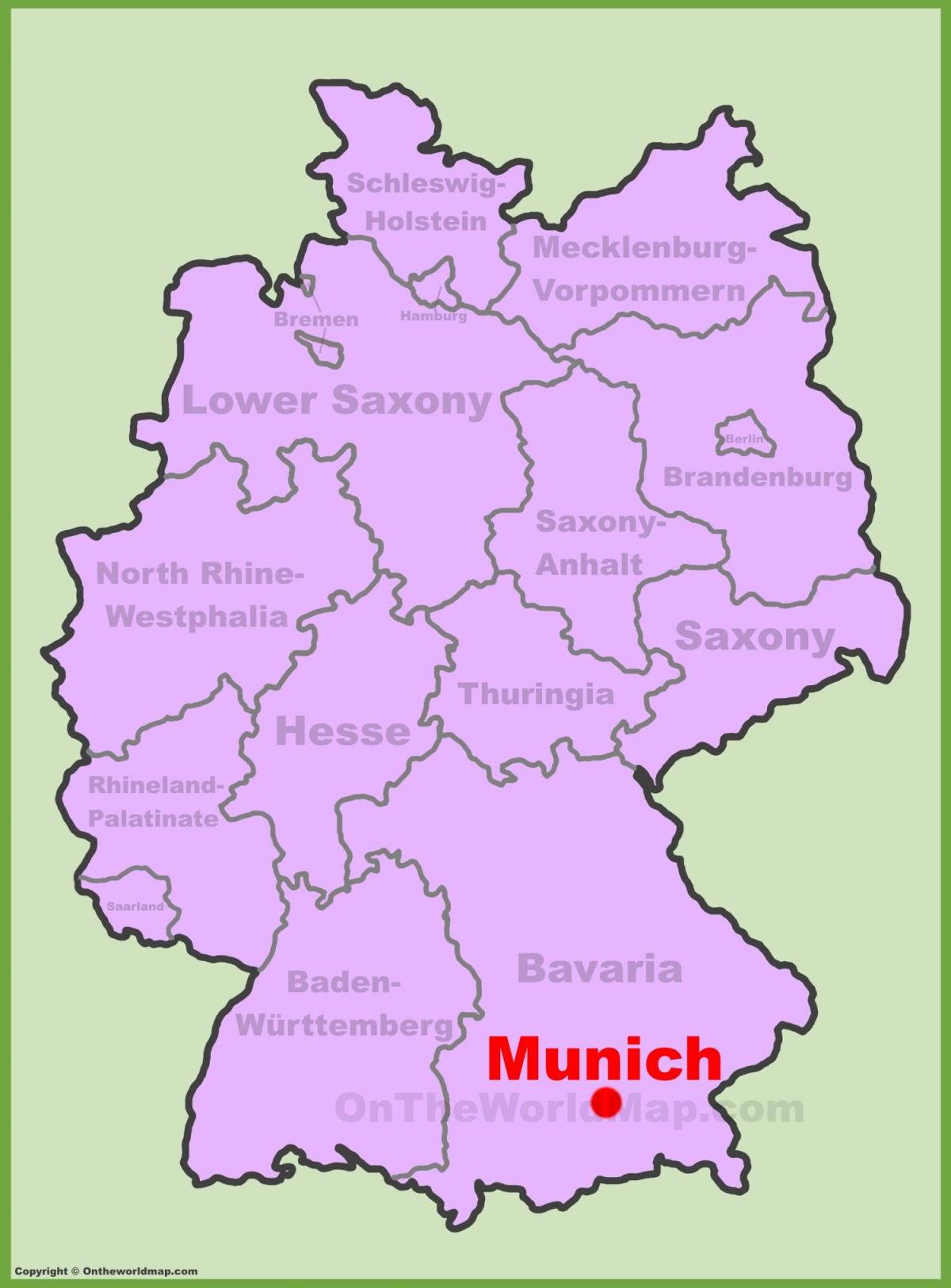 Mapa de munic ubicació