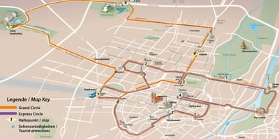 Estació Central d'autobusos de munic mapa