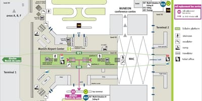 Muc de la terminal 2 mapa
