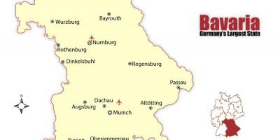 Munchen alemanya mapa