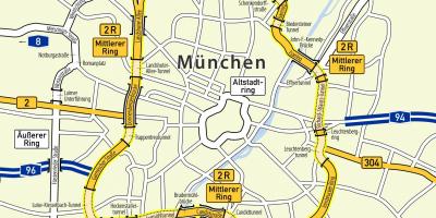 Munchen anell mapa
