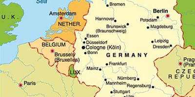 Mapa de munic europa