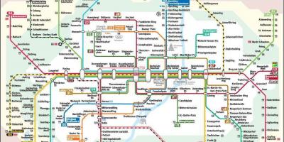 München metro mapa